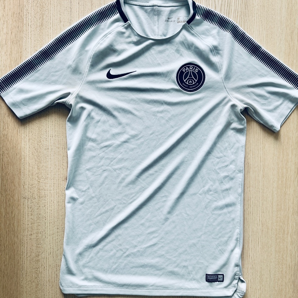 Paris St Germain Nike Dri-FIT Training Jersey Mens Small Athletic Performance